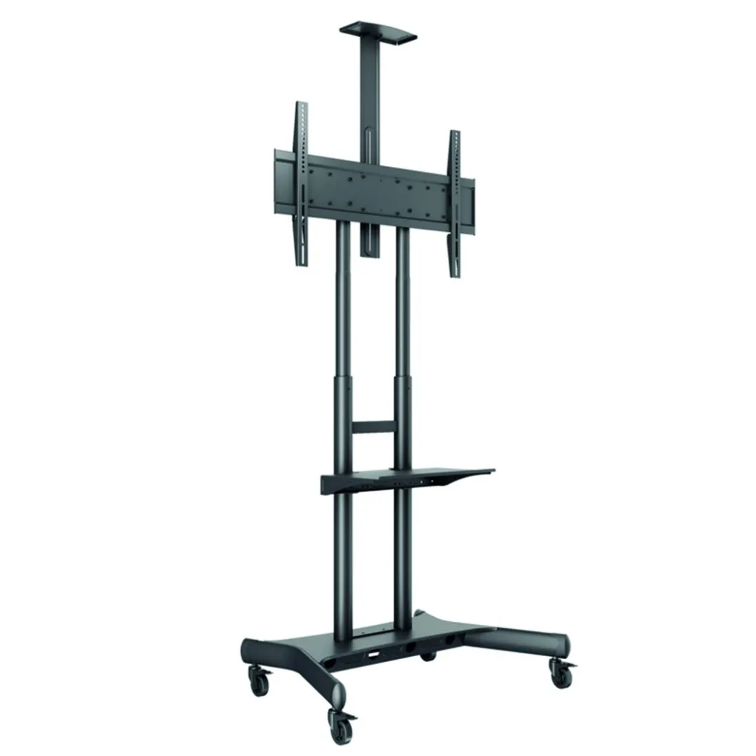 Monitorarme^DPJ Workspace Bildschirm-Stativ Floorstand Basic 180 - Mit Ablage & Kamerahalter
