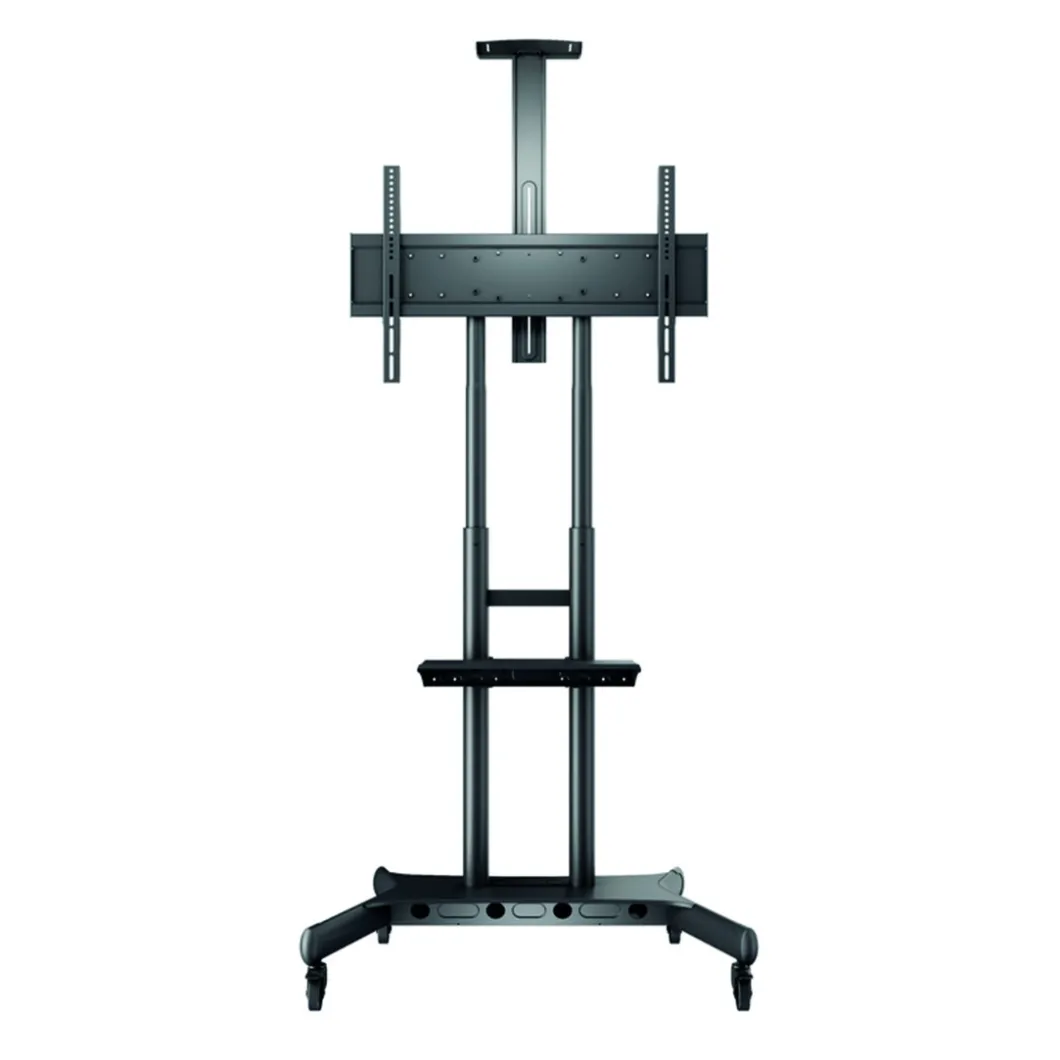 Monitorarme^DPJ Workspace Bildschirm-Stativ Floorstand Basic 180 - Mit Ablage & Kamerahalter