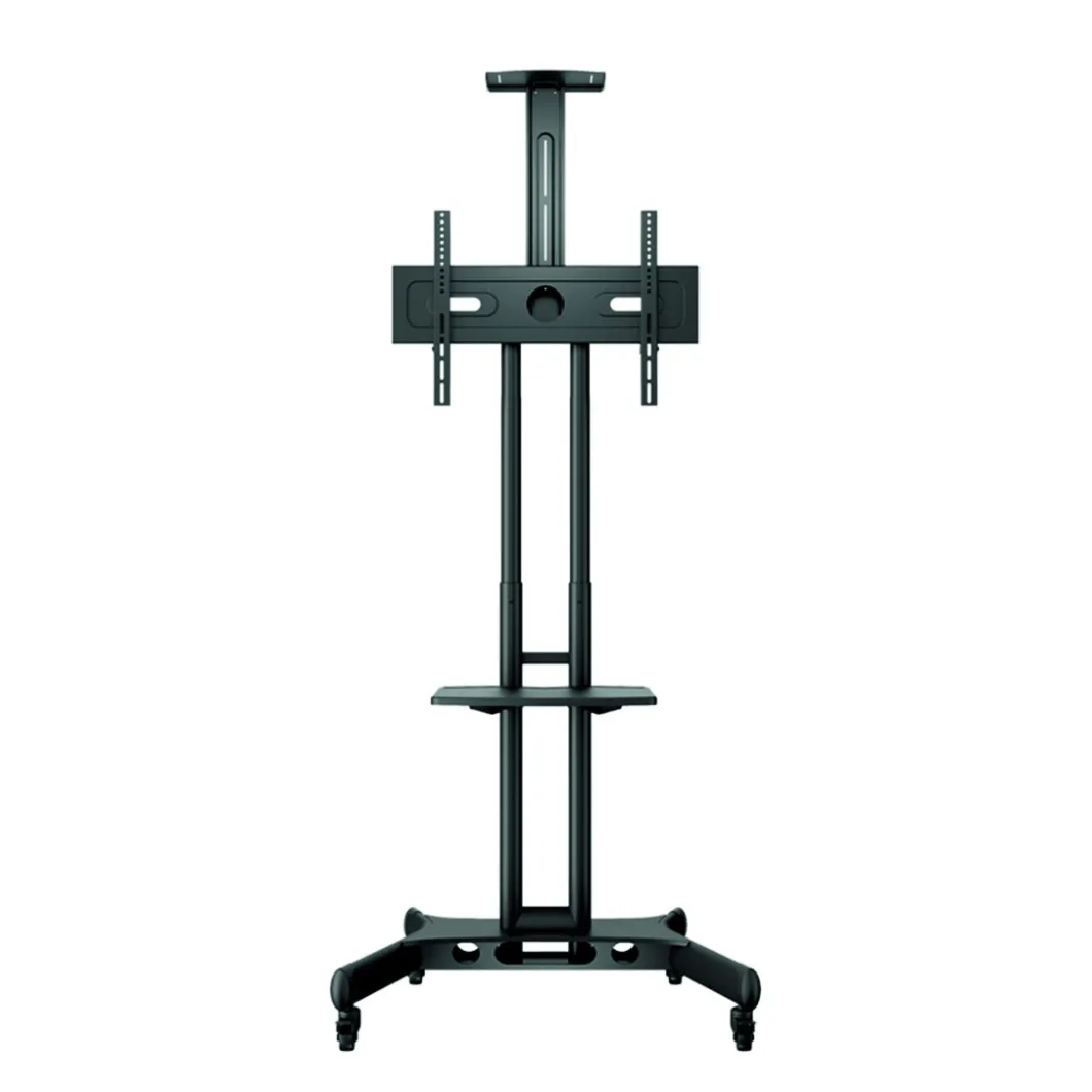 Monitorarme^DPJ Workspace Bildschirm-Stativ Floorstand Basic 150 - Mit Ablage & Kamerahalter