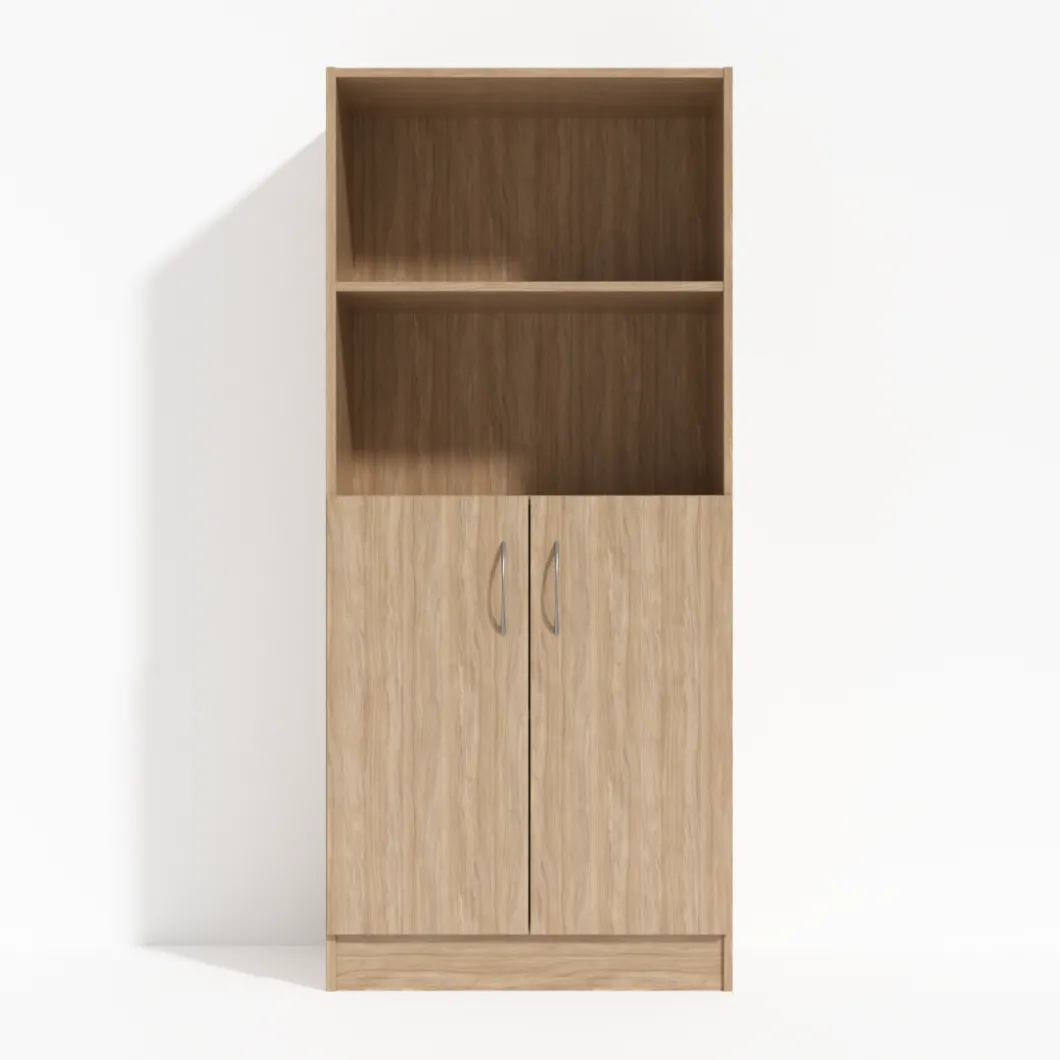 Büroschränke^DPJ Workspace Büroschrank Modea - Mit Türen, 2 offene Regalfächer