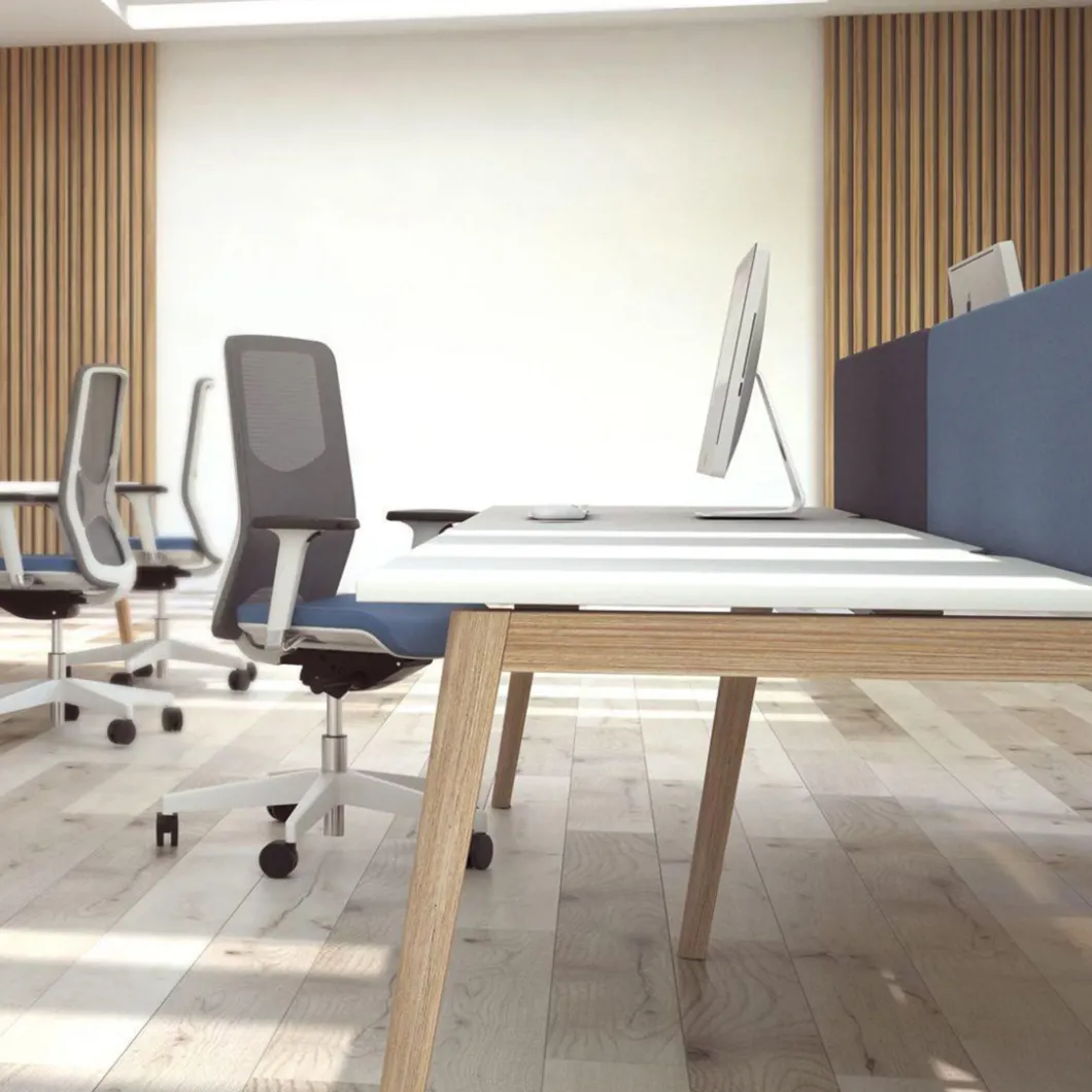 Schreibtisch^DPJ Workspace Doppel-Schreibtisch Nova Wood