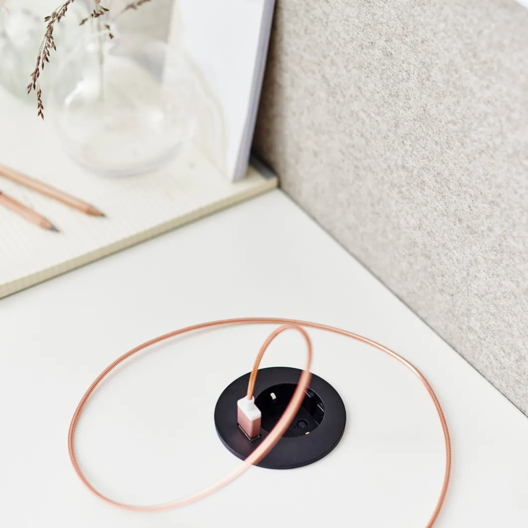 Steckdosen Für Den Schreibtisch | Zubehör^DPJ Workspace Einbausteckdose Powerdot Compact 61 - Steckdose, USB-A