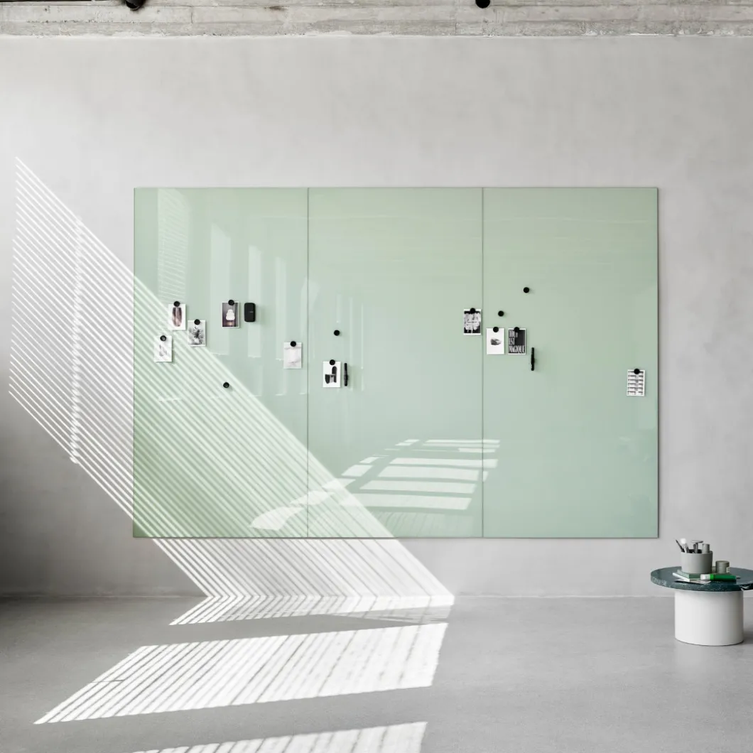 Glastafel^DPJ Workspace Glastafel Mood Spaces - Verbundene Schreibtafeln