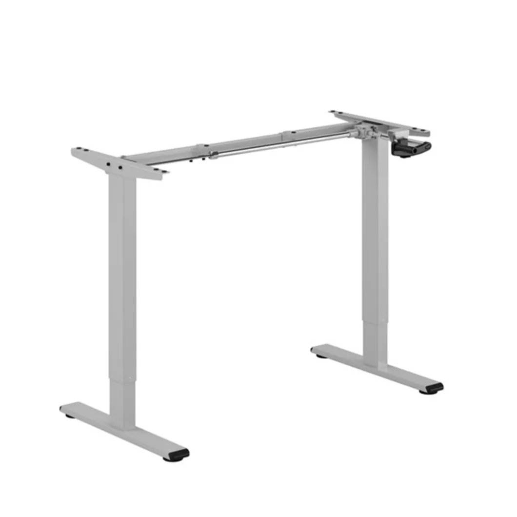 Schreibtisch^DPJ Workspace Höhenverstellbares Schreibtischgestell ECO - Mit Kurbel