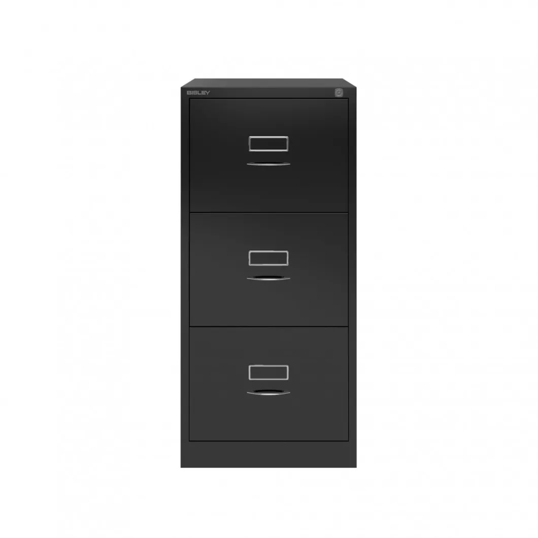 Büroschränke^DPJ Workspace Hängeregisterschrank Bisley BS - Classic Front, 3 Schubladen
