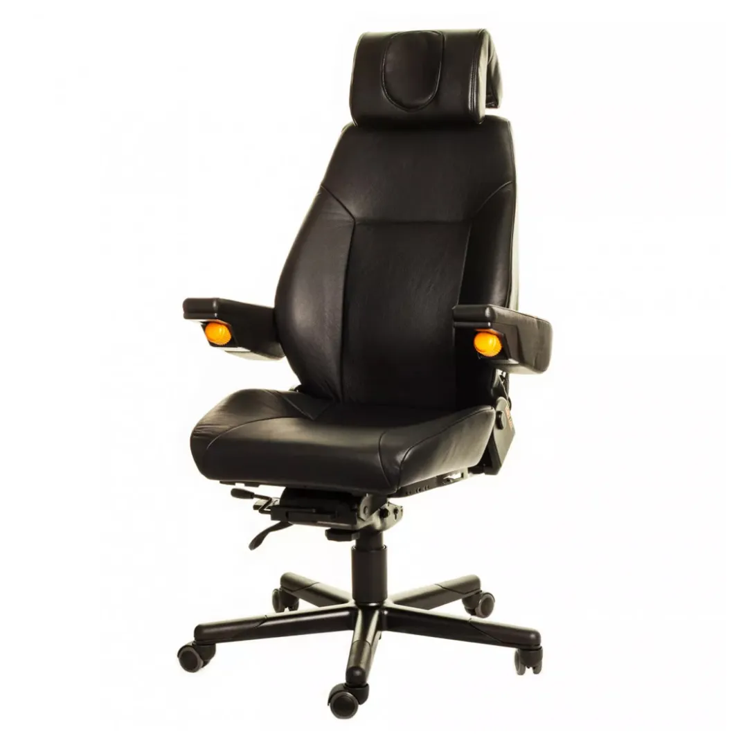 Bürostühle^DPJ Workspace ISRI 24SEVEN - Wachstuhl, Leder