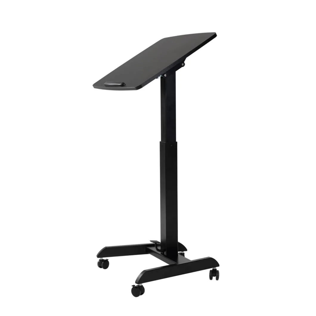 Laptoptisch | Höhenverstellbarer Schreibtisch^DPJ Workspace Kleiner höhenverstellbarer Schreibtisch - Mit Gasfeder