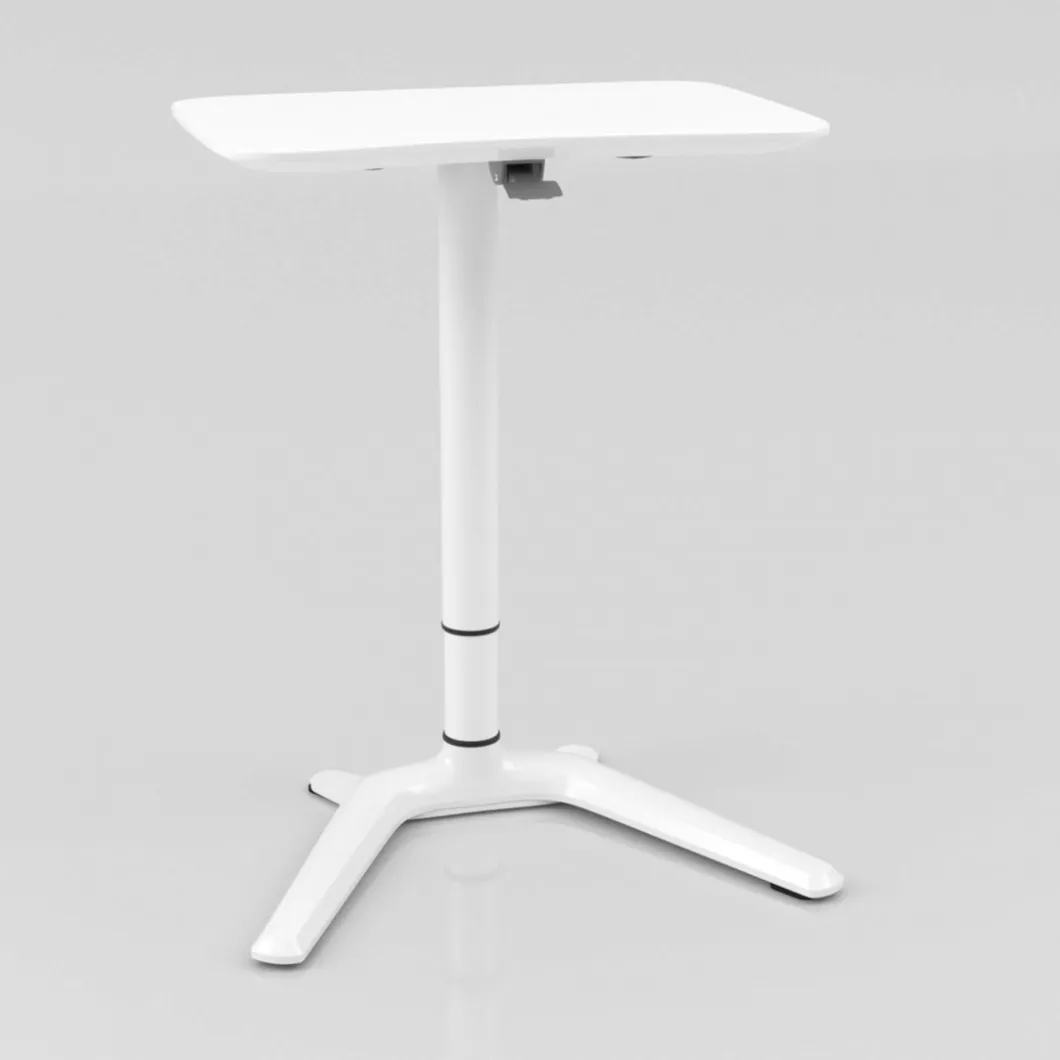 Höhenverstellbarer Schreibtisch | Schreibtisch^DPJ Workspace Kleiner höhenverstellbarer Schreibtisch - Mit Gasfeder