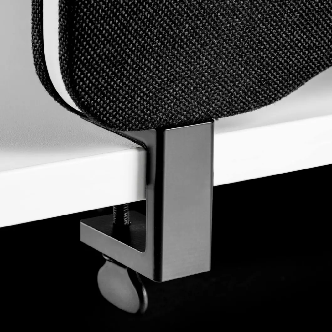 Zubehör^DPJ Workspace Klemmbeschläge Ease für Tischtrennwand Edge - An oder auf Tischplatte