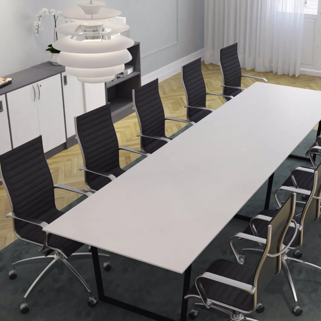 Konferenzgruppen | Konferenztisch^DPJ Workspace Konferenztisch SET 4-14 Personen - Framie + Origami IN mit hoher Rückenlehne
