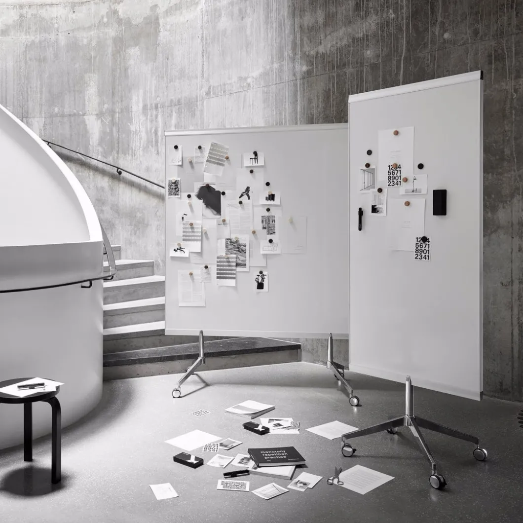 Whiteboard & Schreibtafel^DPJ Workspace Mobiles Whiteboard M3 - Doppelseitig