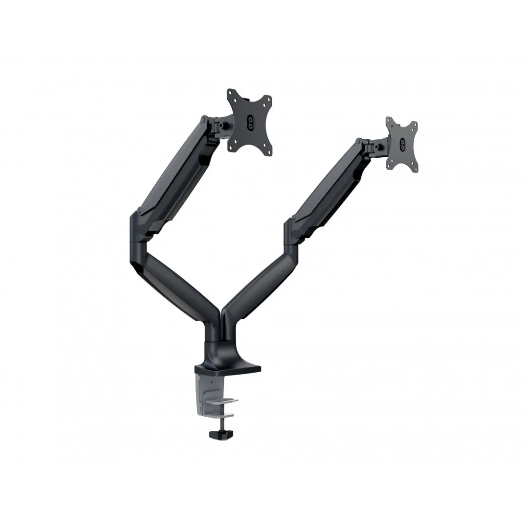 Monitorarme^DPJ Workspace Monitorarm Gas Spring - Dual, Deskmount