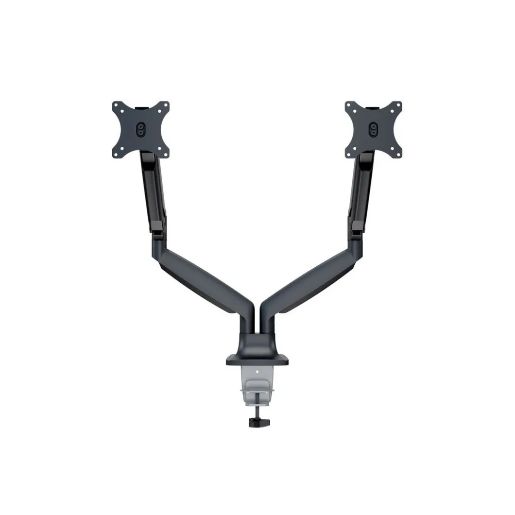 Monitorarme^DPJ Workspace Monitorarm Gas Spring - Dual, Deskmount