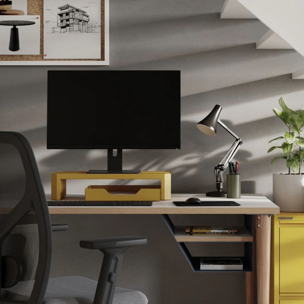 Aufbewahrung Auf Dem Schreibtisch^DPJ Workspace Monitorerhöhung Platform