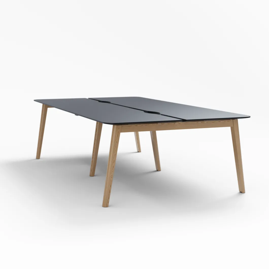 Konferenztisch^DPJ Workspace Projekttisch Nova Wood - HPL