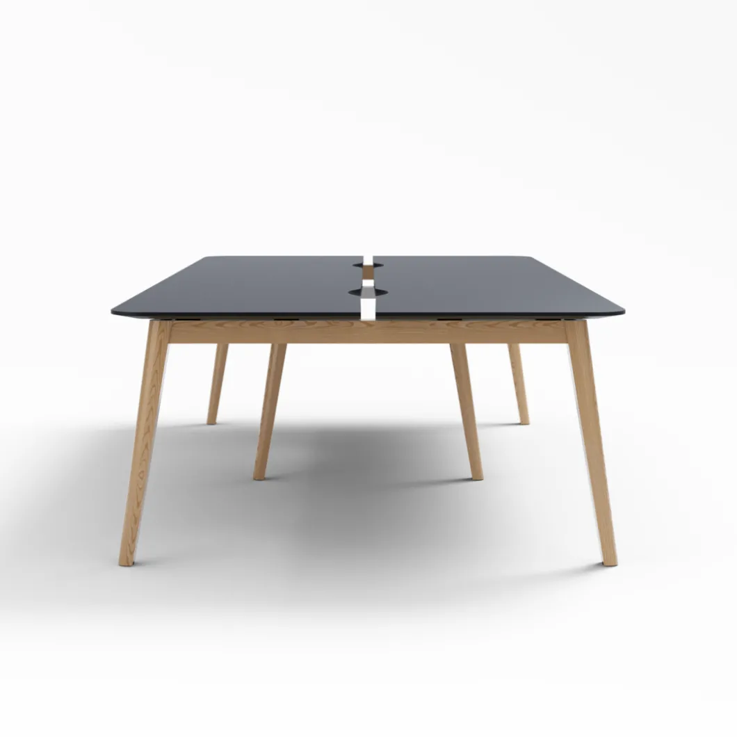 Konferenztisch^DPJ Workspace Projekttisch Nova Wood - HPL