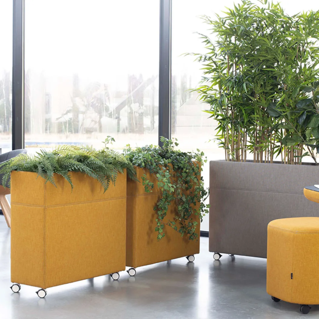 Stellwand^DPJ Workspace Raumteiler Plant Divider - 30 mm Schallabsorber