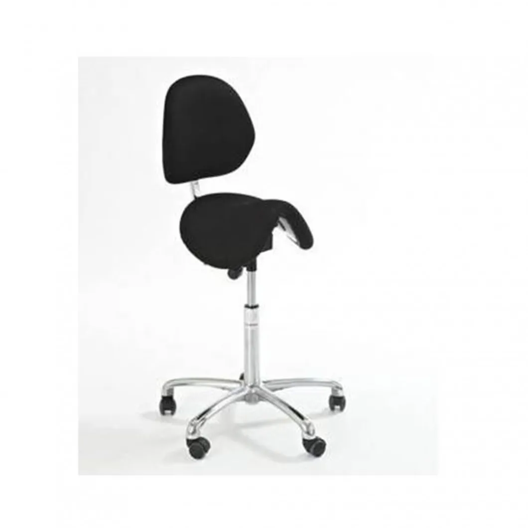 Aktive Sitz- & Stehmöbel^DPJ Workspace Sattelstuhl Dalton - Mit Rückenlehne