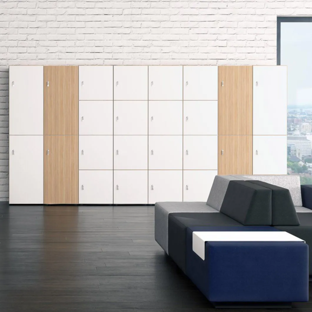 Büroschränke^DPJ Workspace Schrank Choice - 1 große & 2 kleine Türen