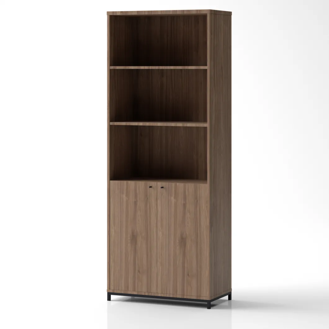 Büroschränke^DPJ Workspace Schrank Crito - Mit Türen, 3 offene Regalfächer