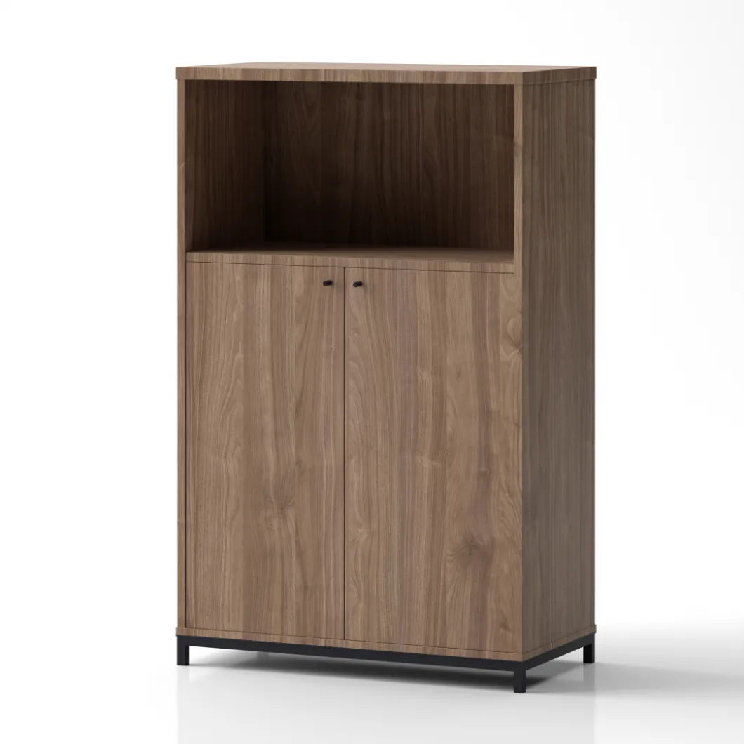 Büroschränke^DPJ Workspace Schrank Crito - Mit Türen, 1 offenes Regalfach