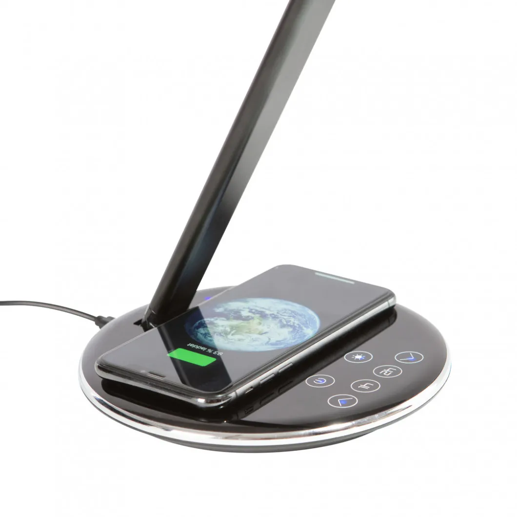 Schreibtischlampen^DPJ Workspace Schreibtischlampe QLITE™ - QI-Ladestation