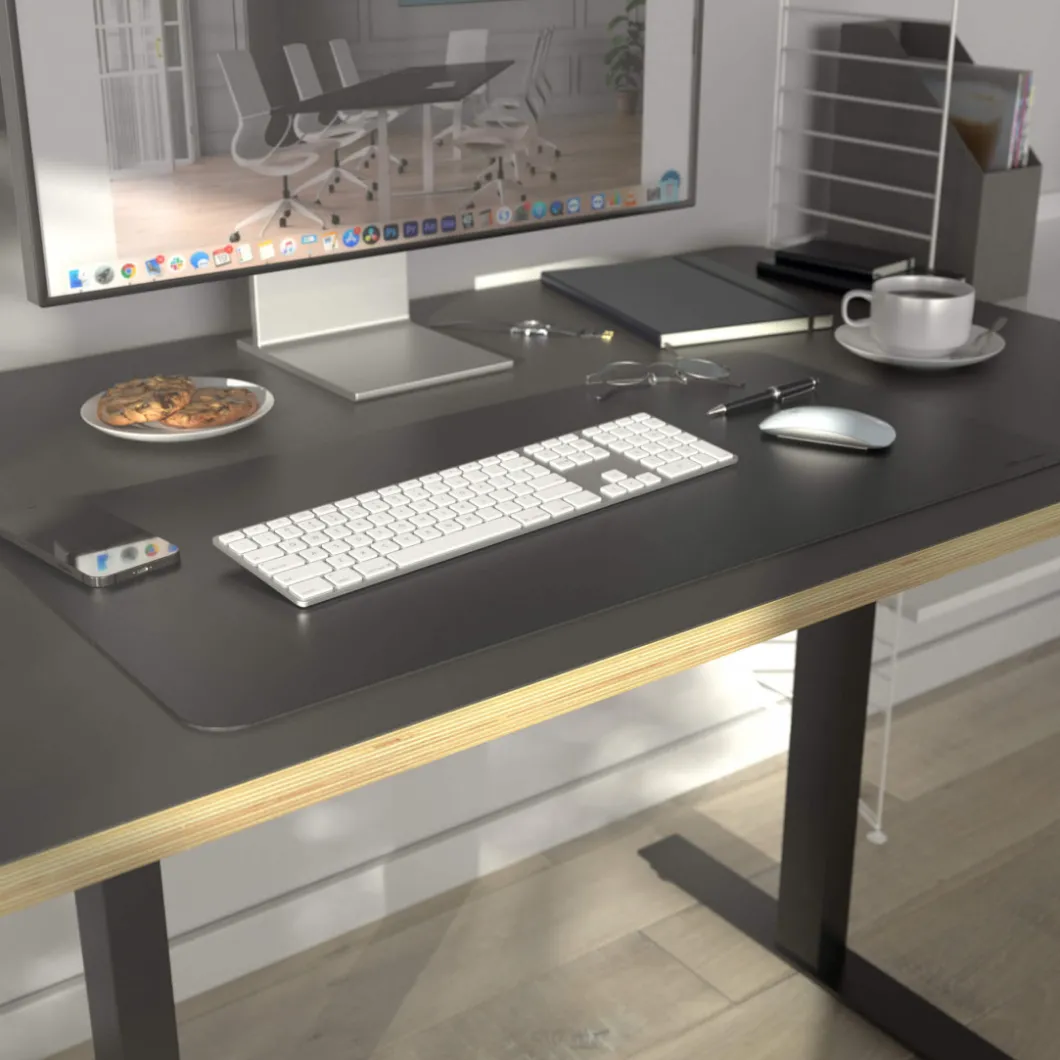 Schreibtischunterlagen^DPJ Workspace Schreibtischunterlage - Leder 80x40 cm