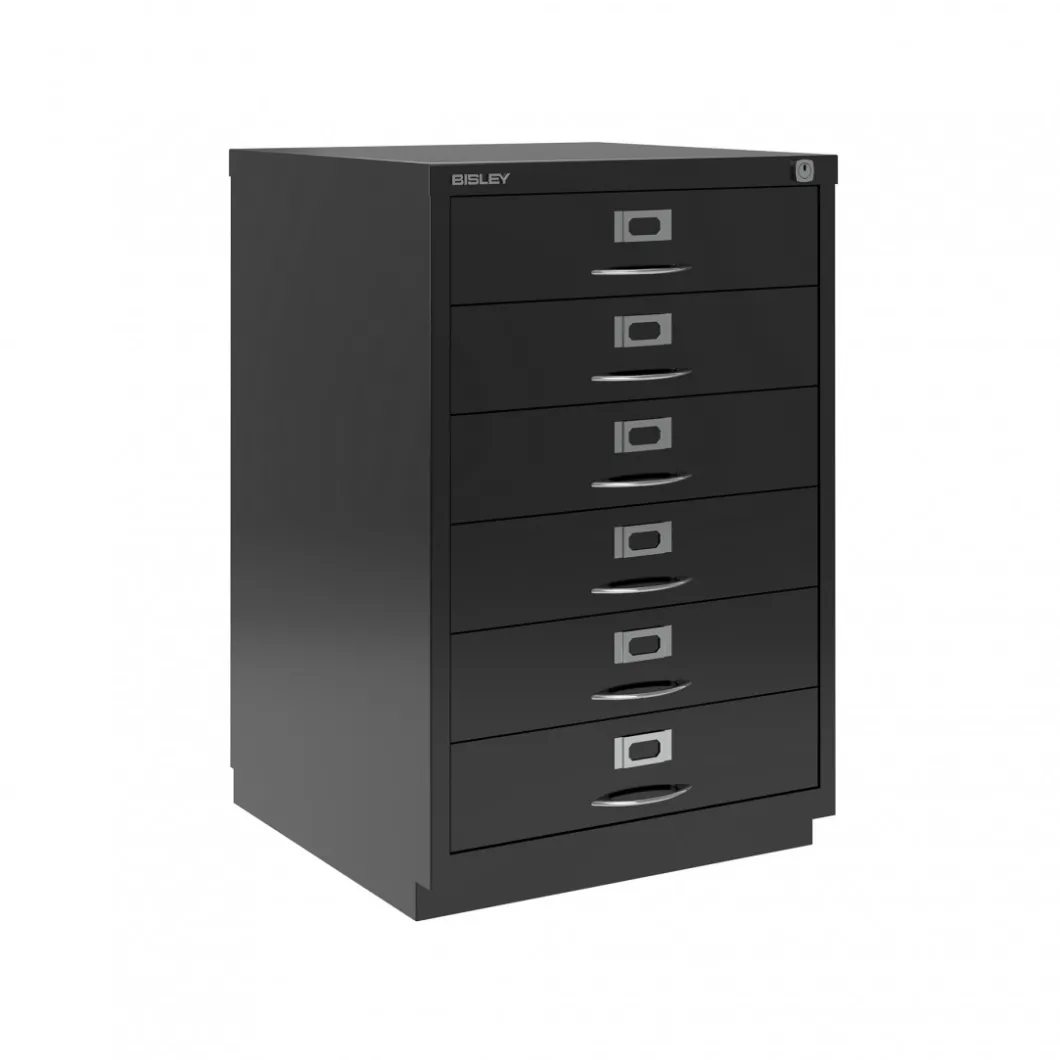 Rollcontainer^DPJ Workspace Standcontainer 6 Schubladen, Bisley F-Series - Classic Front