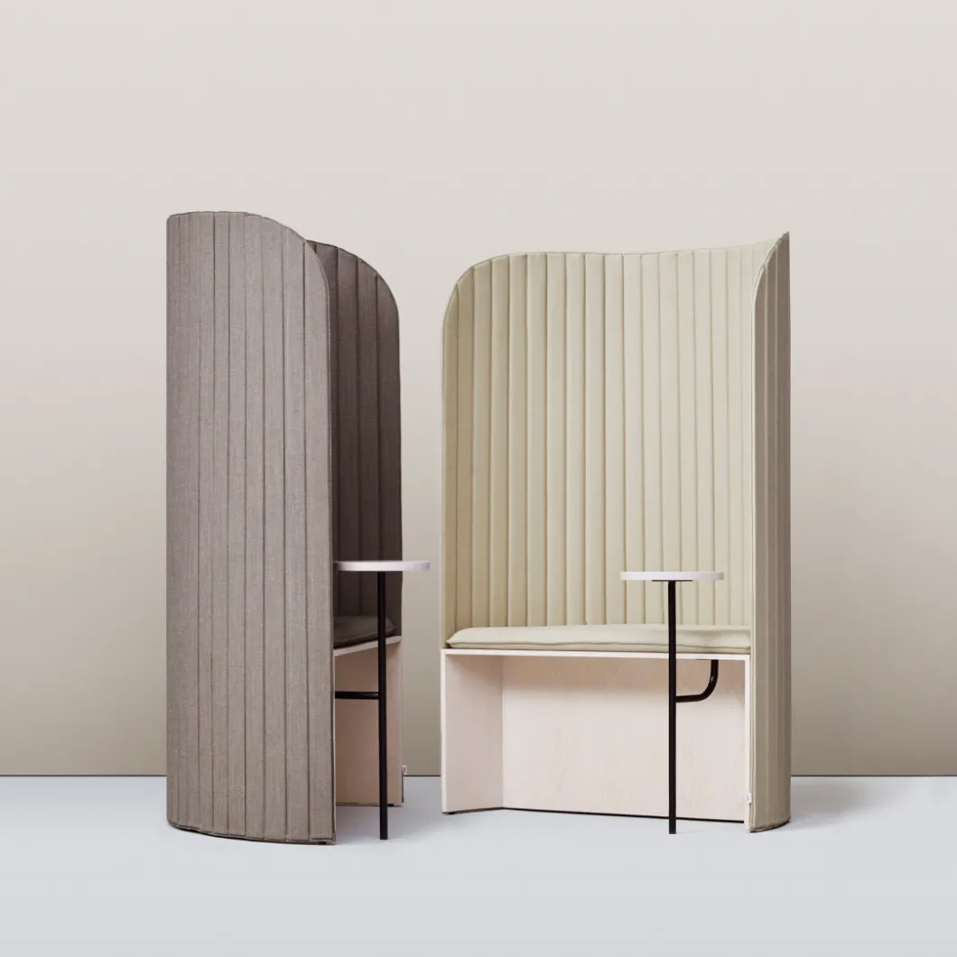 Stellwand | Lounge-sessel^DPJ Workspace Stellwand & Sessel Focus Pod