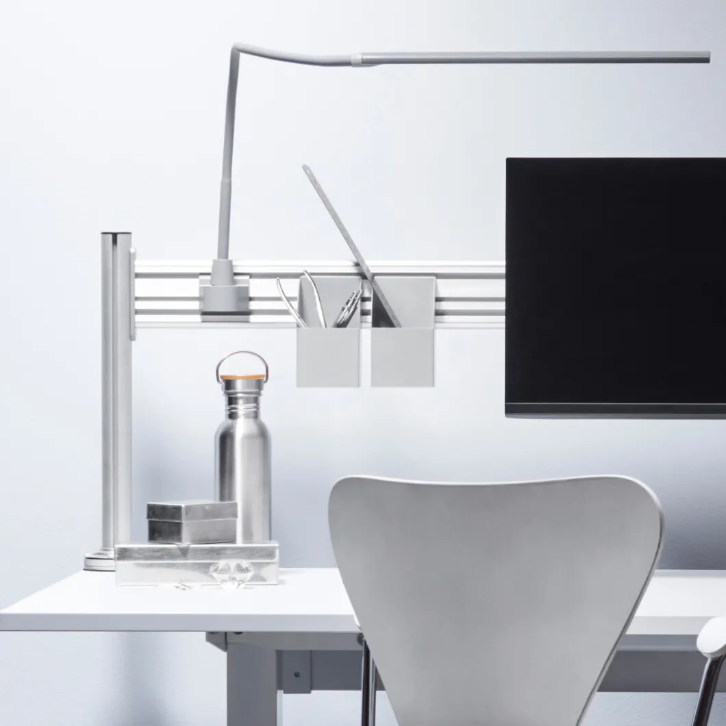 Aufbewahrung Auf Dem Schreibtisch^DPJ Workspace Stiftehalter Uniform 07 für Uniform Rail