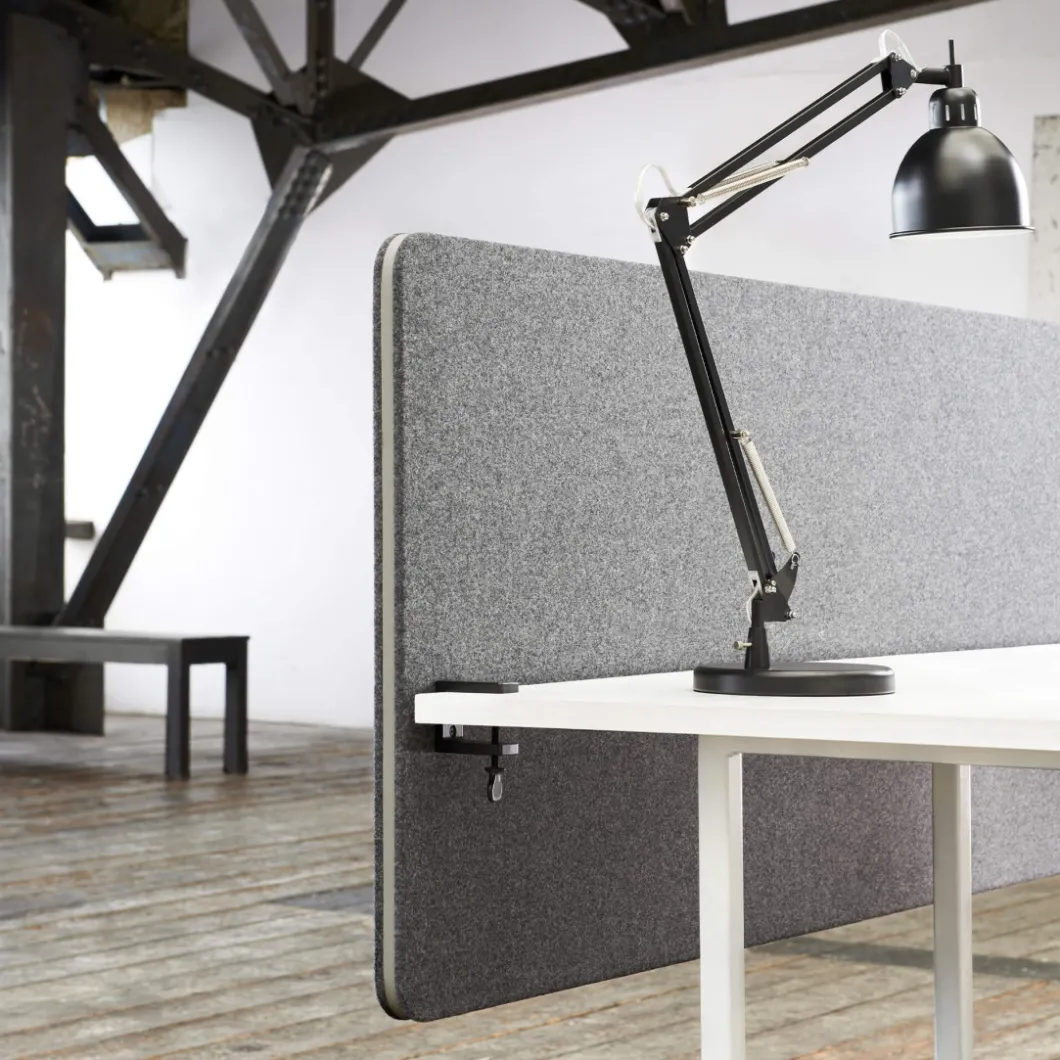 Tischtrennwand^DPJ Workspace Tischtrennwand Edge - Frontmontiert, 70 cm