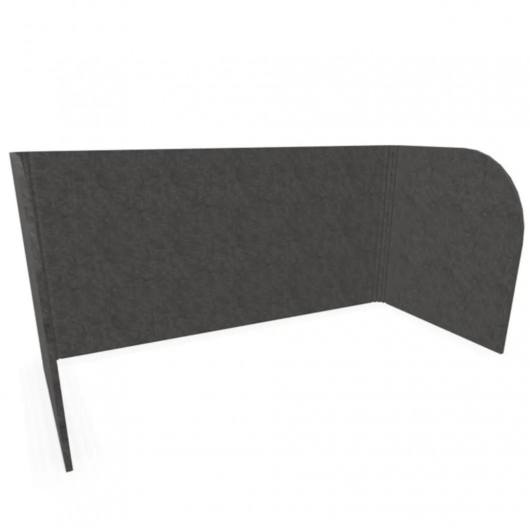 Tischtrennwand^DPJ Workspace Tischtrennwand FoldIt Basic Felt