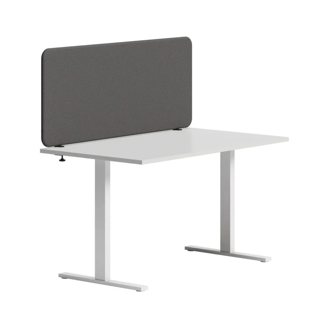 Tischtrennwand^DPJ Workspace Tischtrennwand Softline 30 - 59 cm hoch über dem Tisch