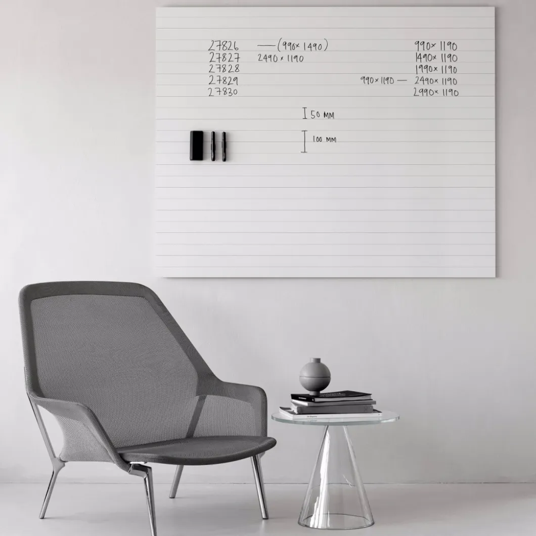 Whiteboard & Schreibtafel^DPJ Workspace Whiteboard Air Lines - Liniert